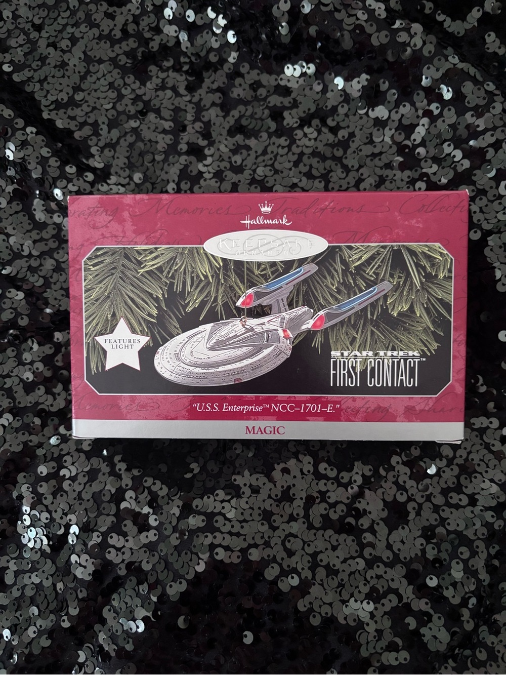 Hallmark Keepsake Star Trek U.S.S. Enterprise NCC-1701-E Ornament NIB